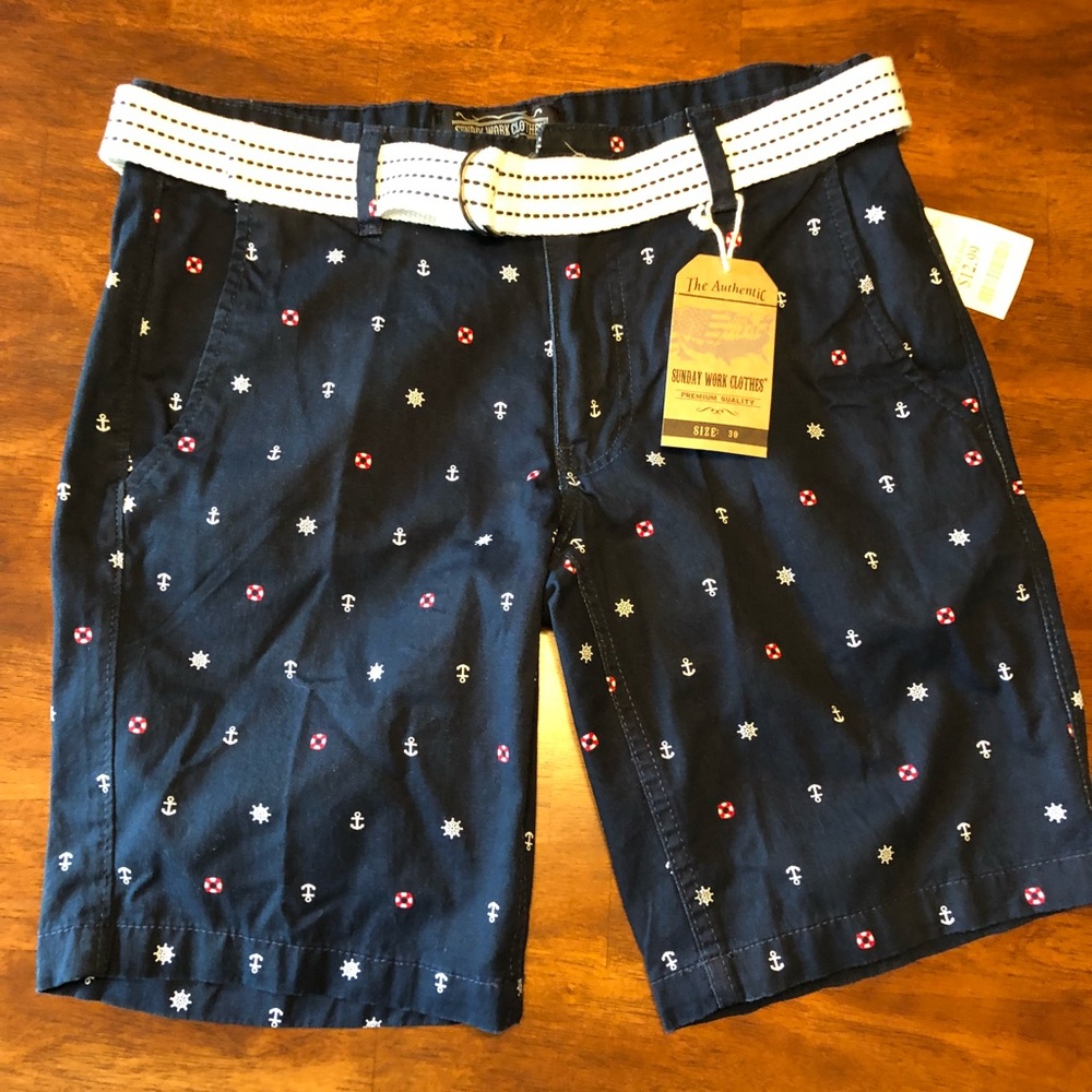 Print shorts